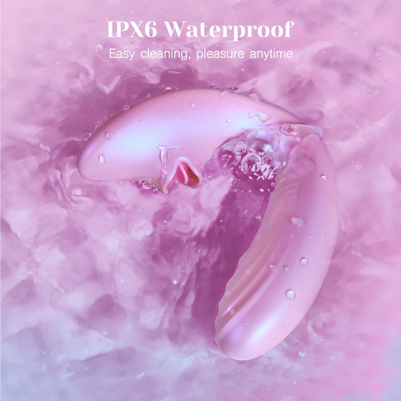 Tracy's Dog OG Lick - G-pont vibrátor és csiklóizgató (pink)