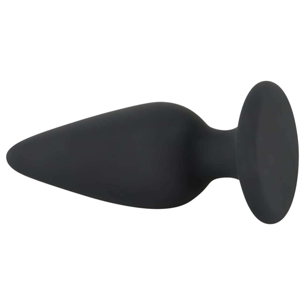 Black Velvets Heavy - 75g-os anál plug (fekete)
