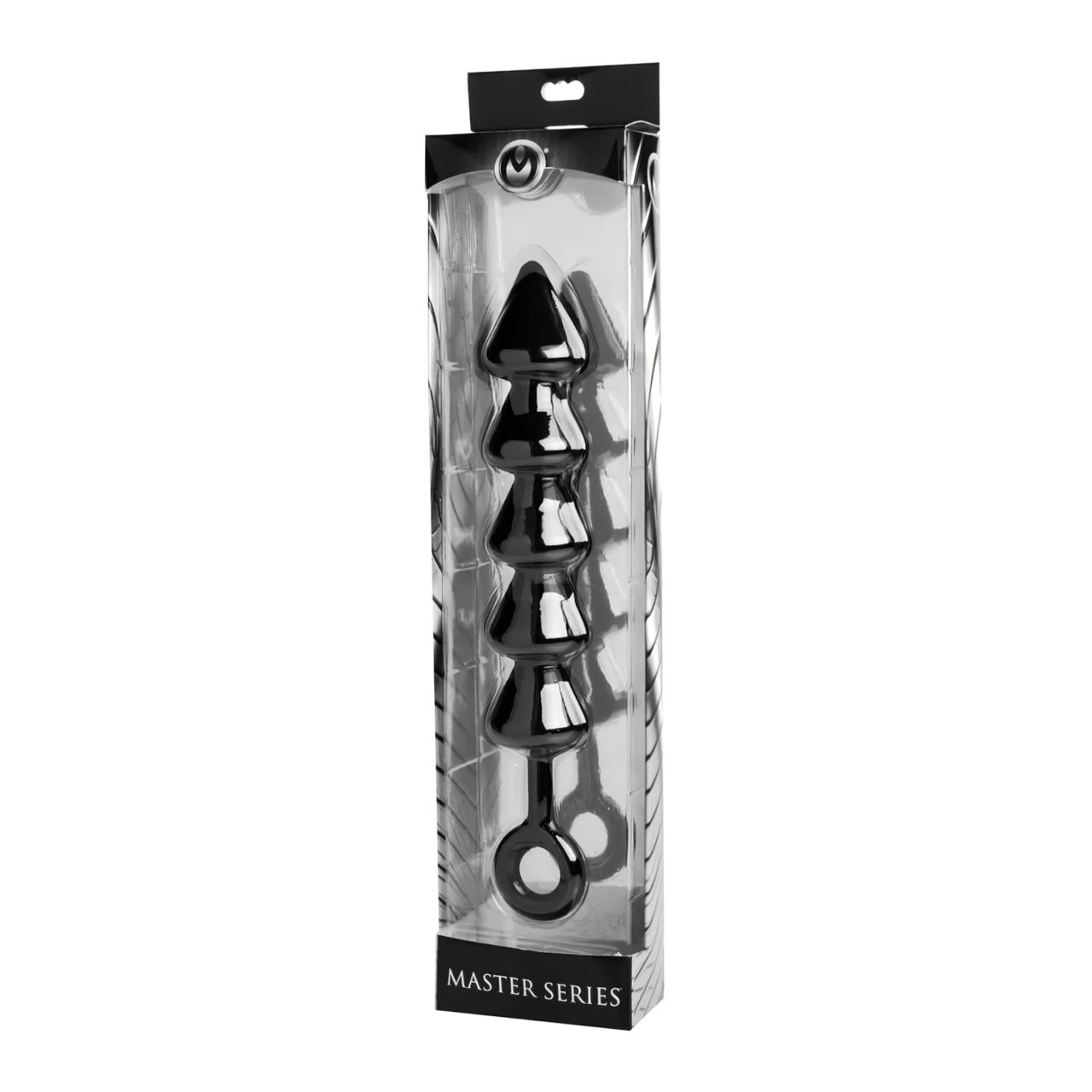 XR Brands - Spades - gyöngyös anál dildó (fekete) XR Brands - Spades - gyöngyös anál dildó (fekete)