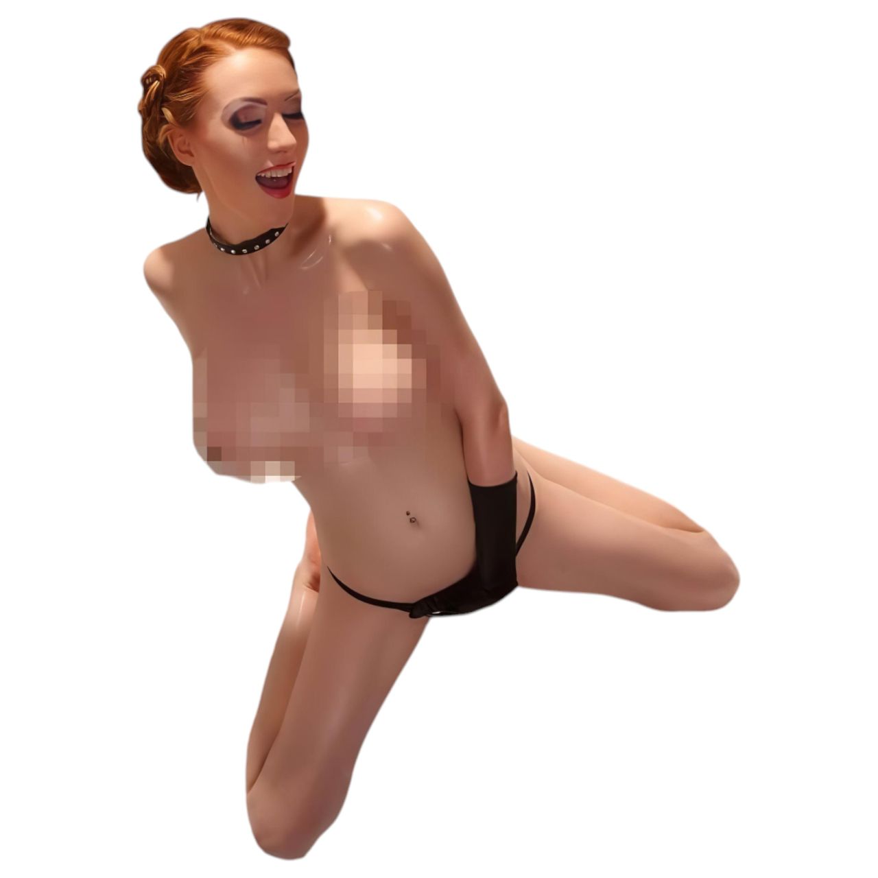Fetish - lakk lepedő - 200 × 230 cm (fehér)