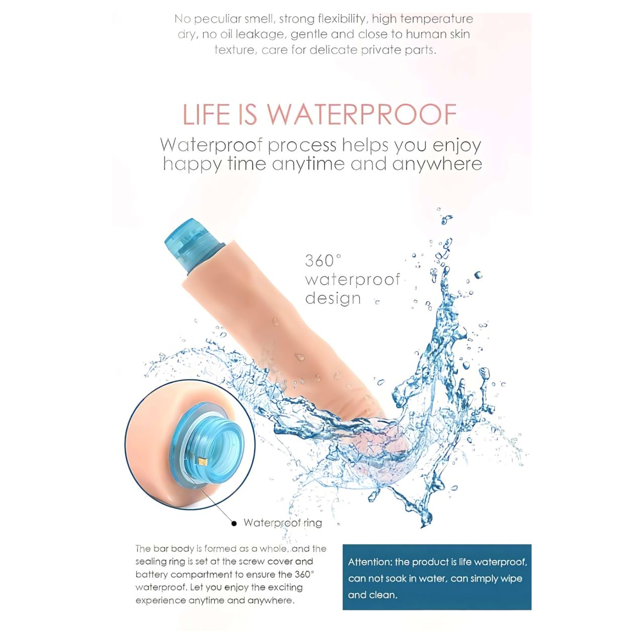 Lonely Max - élethű vibrátor (17cm) - natúr Lonely Max - élethű vibrátor (17cm) - natúr