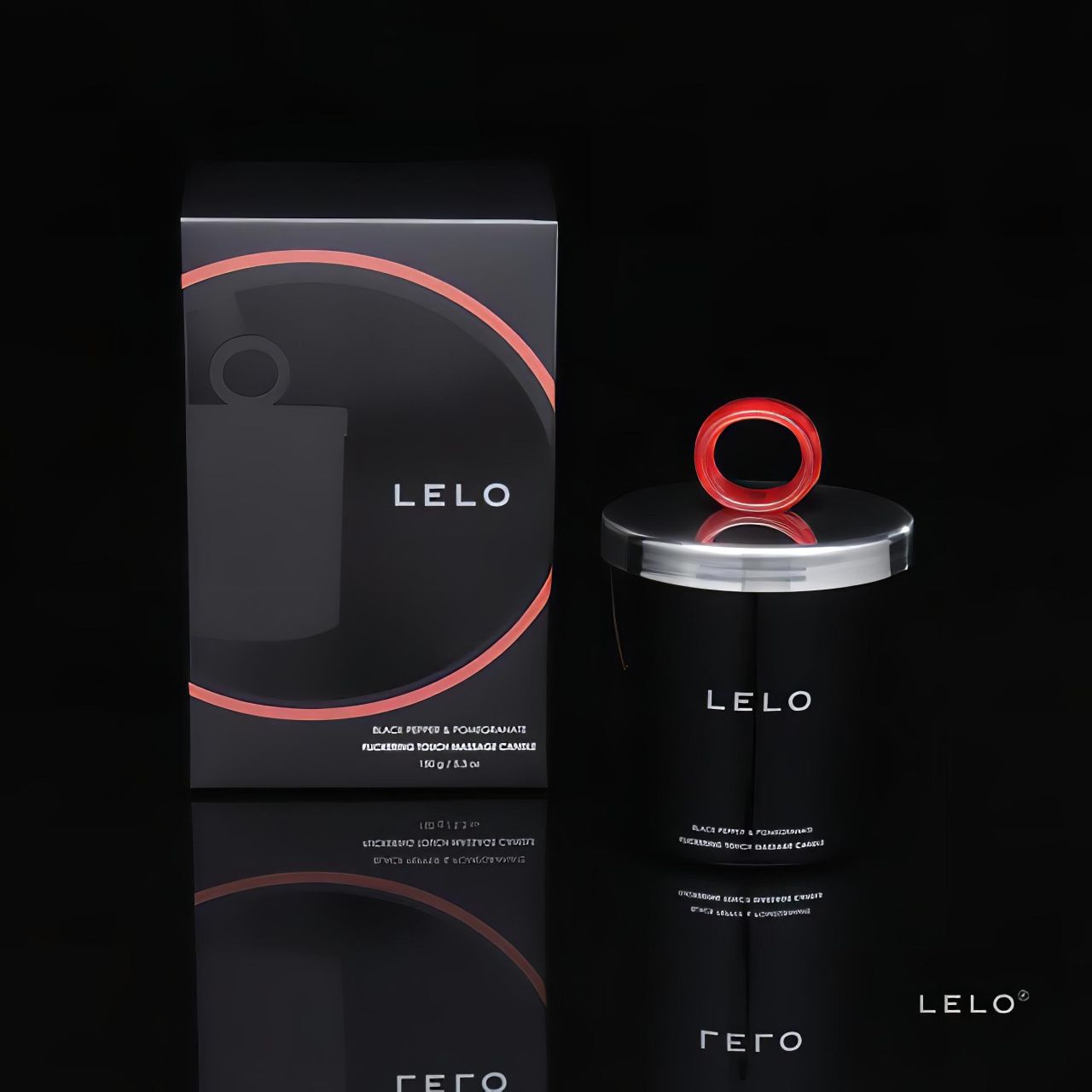 LELO masszázsgyertya - gránátalmás-feketebors (150 g) LELO masszázsgyertya - gránátalmás-feketebors (150 g)