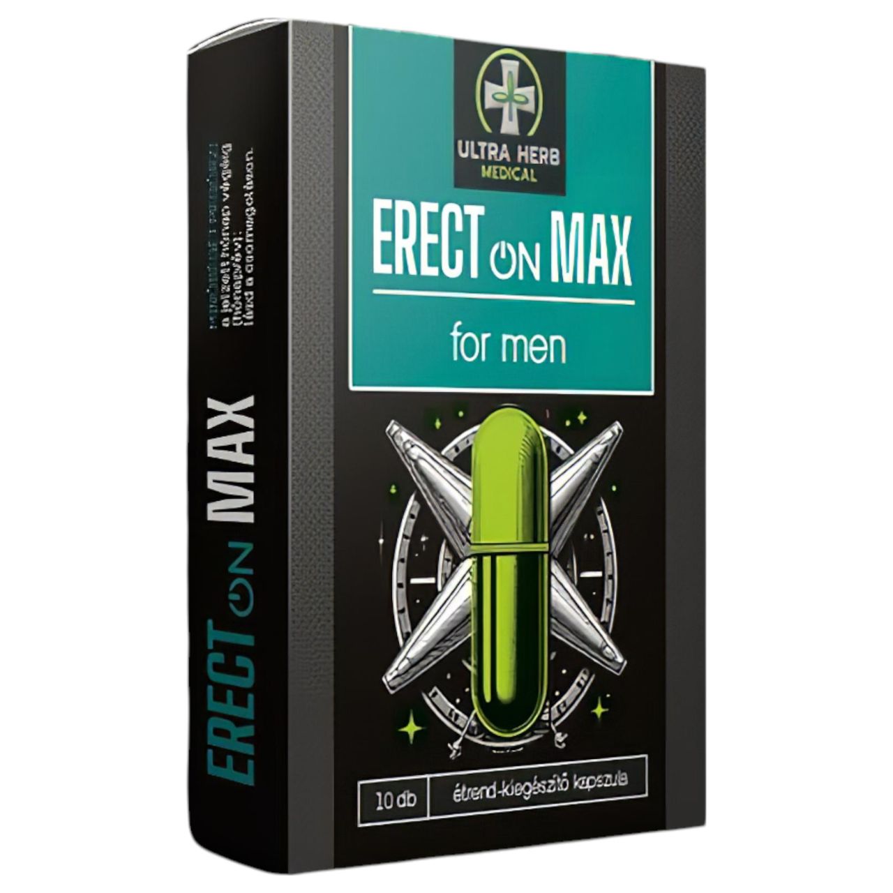 ErectOn Max - étrend-kiegészítő kapszula férfiaknak (10 db) ErectOn Max - étrend-kiegészítő kapszula férfiaknak (10 db)