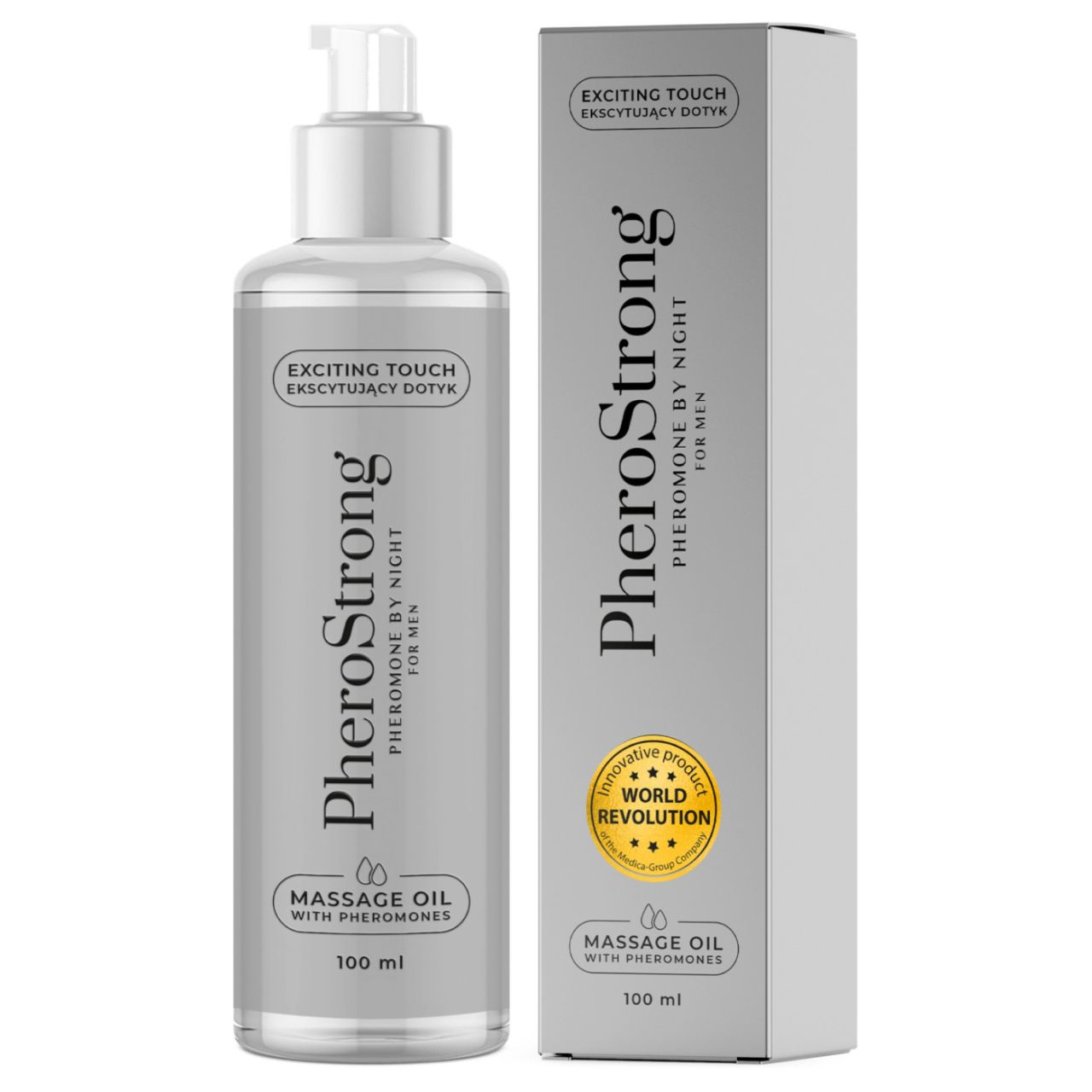 PheroStrong by Night - masszázsolaj férfiaknak (100ml)