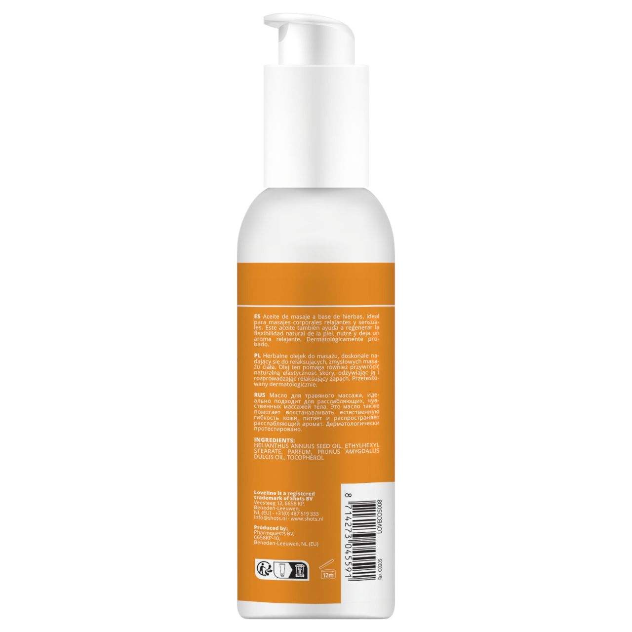 Loveline - masszázsolaj (150 ml) Loveline - masszázsolaj (150 ml)