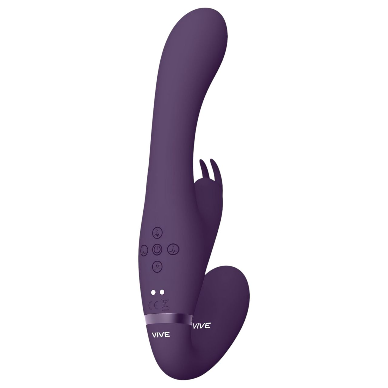 Vive Suki - felcsatolható vibrátor tartópánt nélkül (lila) Vive Suki - felcsatolható vibrátor tartópánt nélkül (lila)
