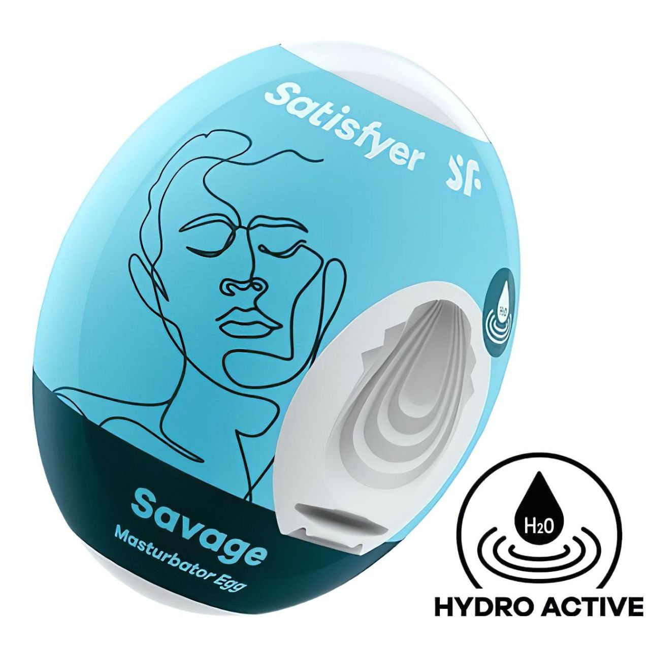 Satisfyer Egg Savage - tojás maszturbátor férfiaknak (1 db) Satisfyer Egg Savage - tojás maszturbátor férfiaknak (1 db)