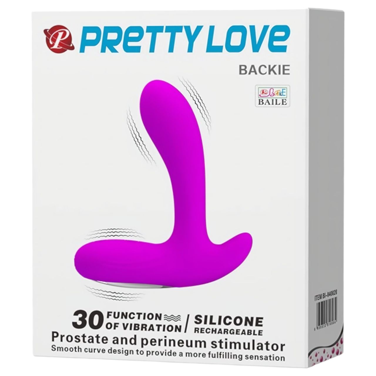 Pretty Love Backie - prosztata vibrátor (pink) Pretty Love Backie - prosztata vibrátor (pink)