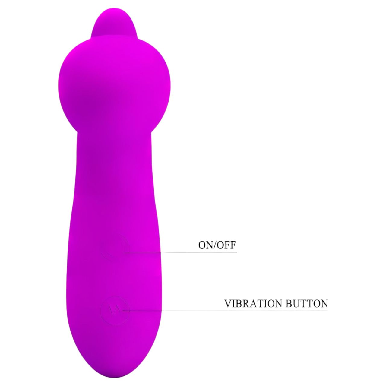 Pretty Love Backie - prosztata vibrátor (pink) Pretty Love Backie - prosztata vibrátor (pink)