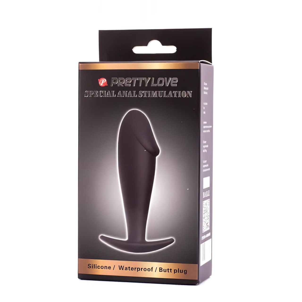 Pretty Love Anal Stimulation Plug - anál plug (fekete) Pretty Love Anal Stimulation Plug - anál plug (fekete)