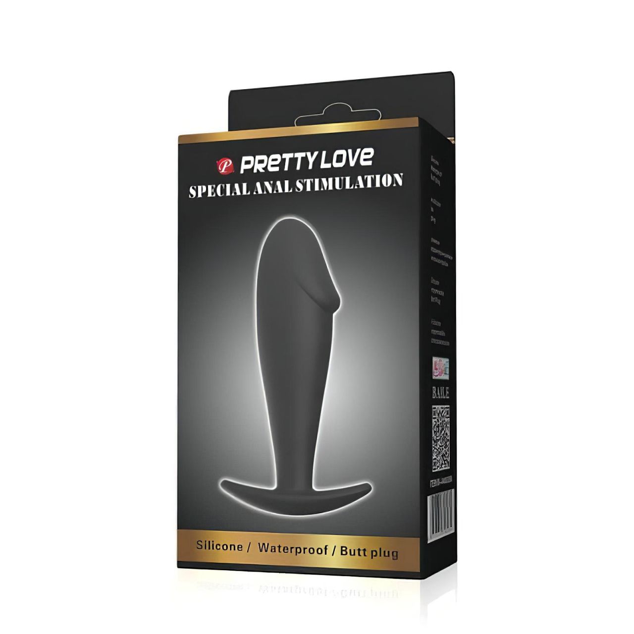 Pretty Love Anal Stimulation Plug - anál plug (fekete) Pretty Love Anal Stimulation Plug - anál plug (fekete)