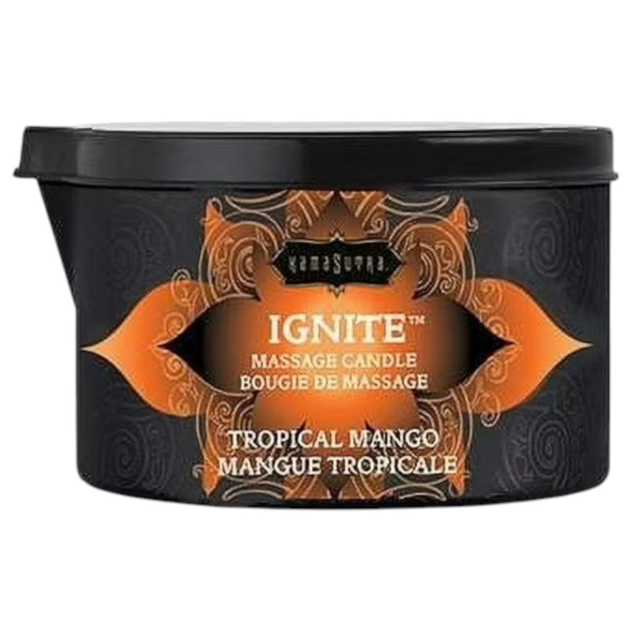 Kama Sutra - vegán masszázsgyertya - édes mangó (170 g) Kama Sutra - vegán masszázsgyertya - édes mangó (170 g)