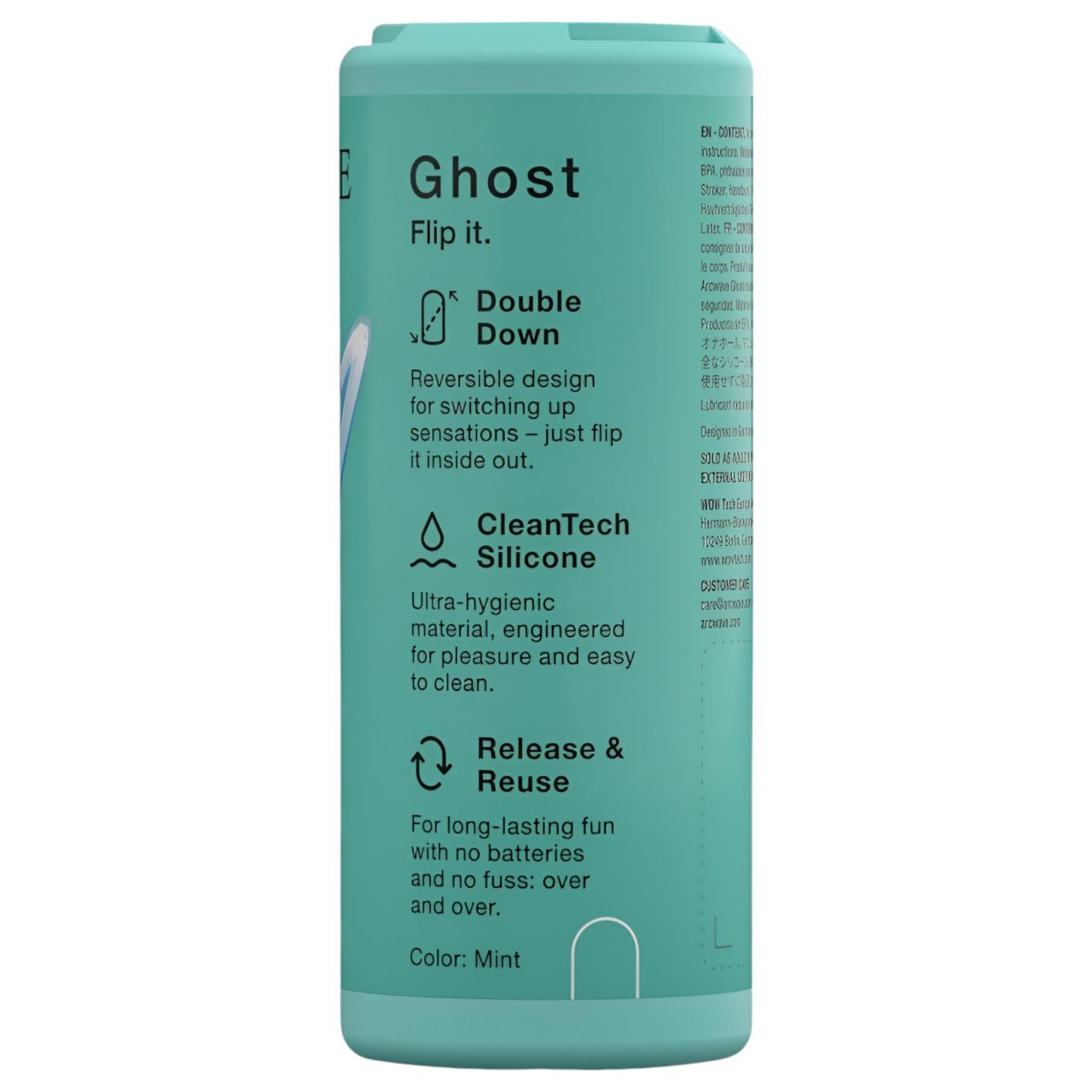 Arcwave Ghost - kifordítható zseb maszturbátor (zöld)