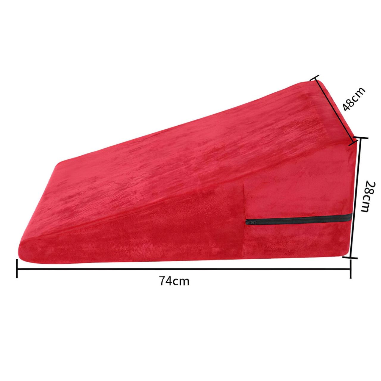 / Desirel Magic Pillow - ék szexpárna - nagy (piros)