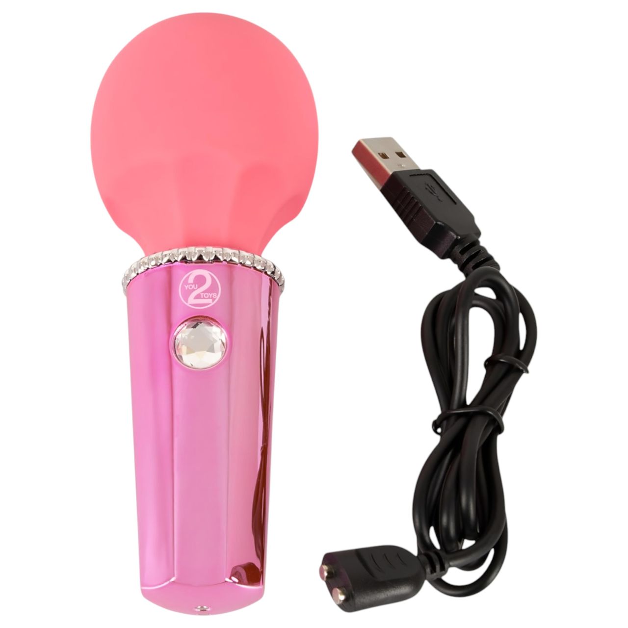 / You2Toys Mini Wand - akkus masszírozó vibrátor (pink)