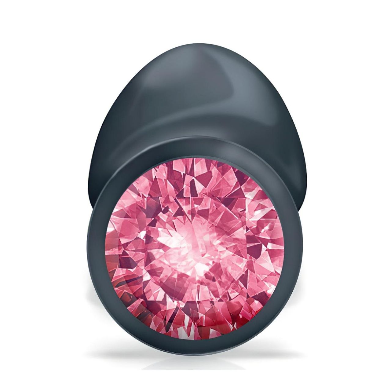 / Dorcel Geisha Plug Ruby L - pink köves anál plug (fekete) / Dorcel Geisha Plug Ruby L - pink köves anál plug (fekete)