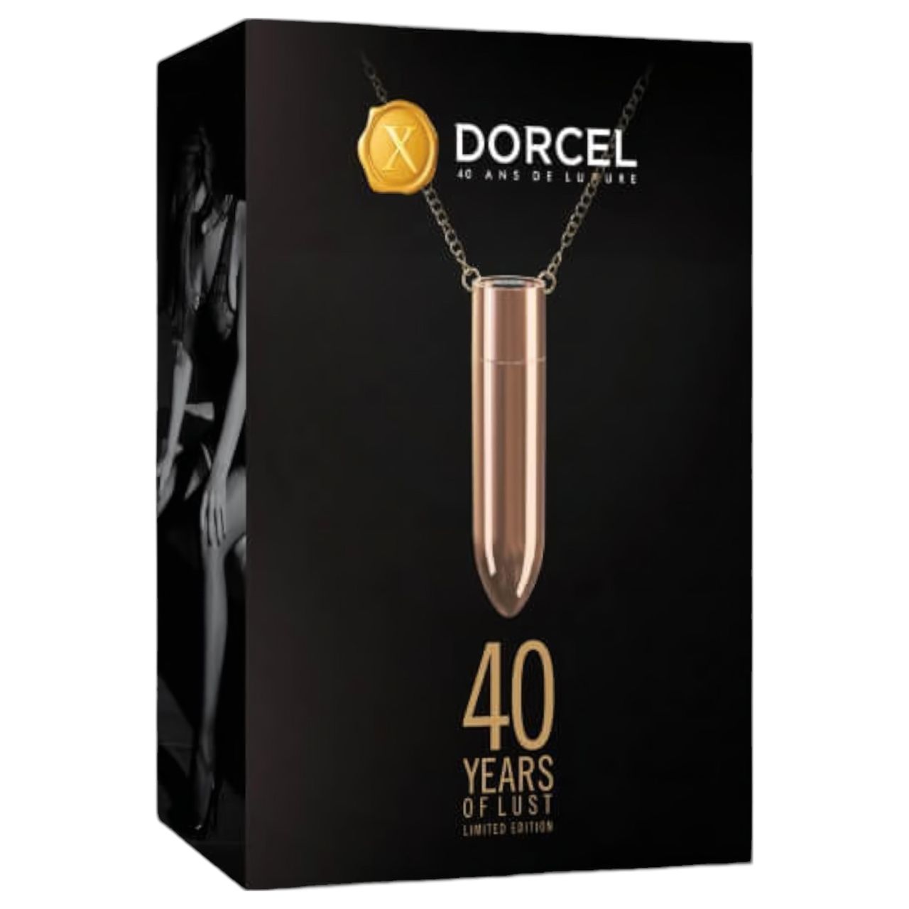 / Dorcel - akkus, vízálló vibrátor nyaklánc (rosegold)