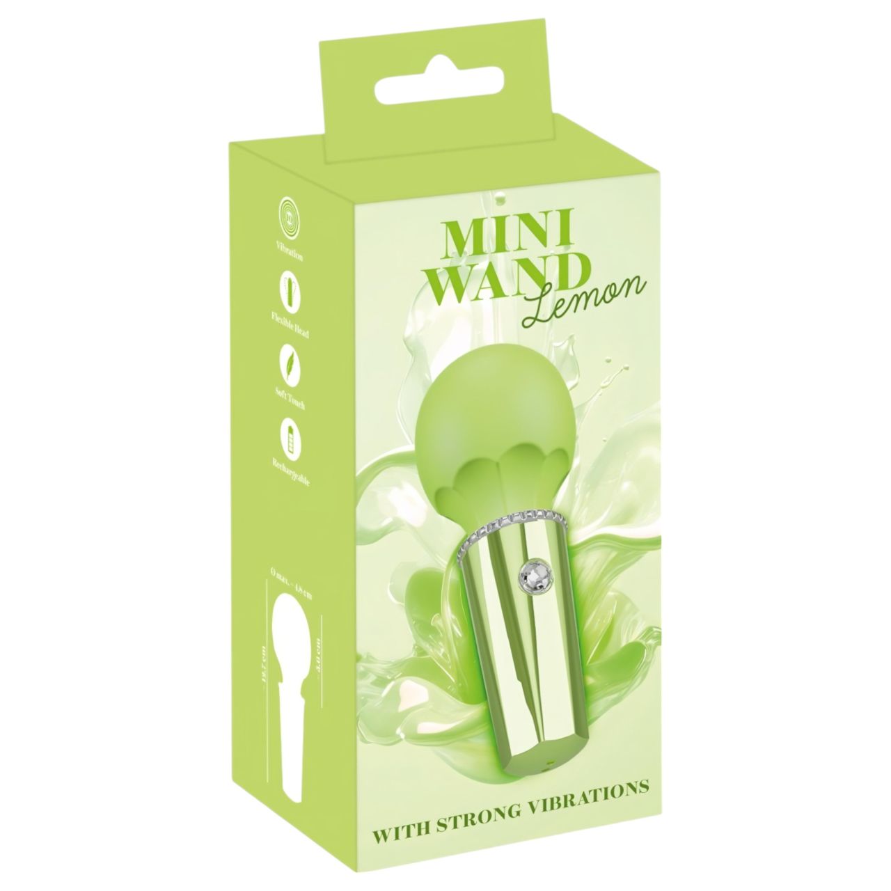 / You2Toys Mini Wand - akkus masszírozó vibrátor (zöld)