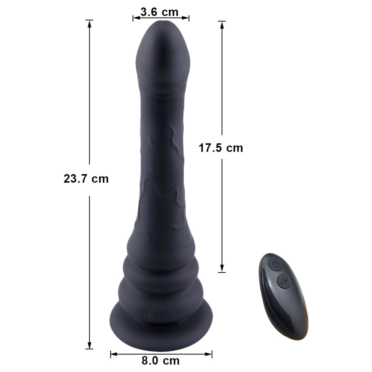 Wilson - hullámzó vibrátor (fekete) Wilson - hullámzó vibrátor (fekete)