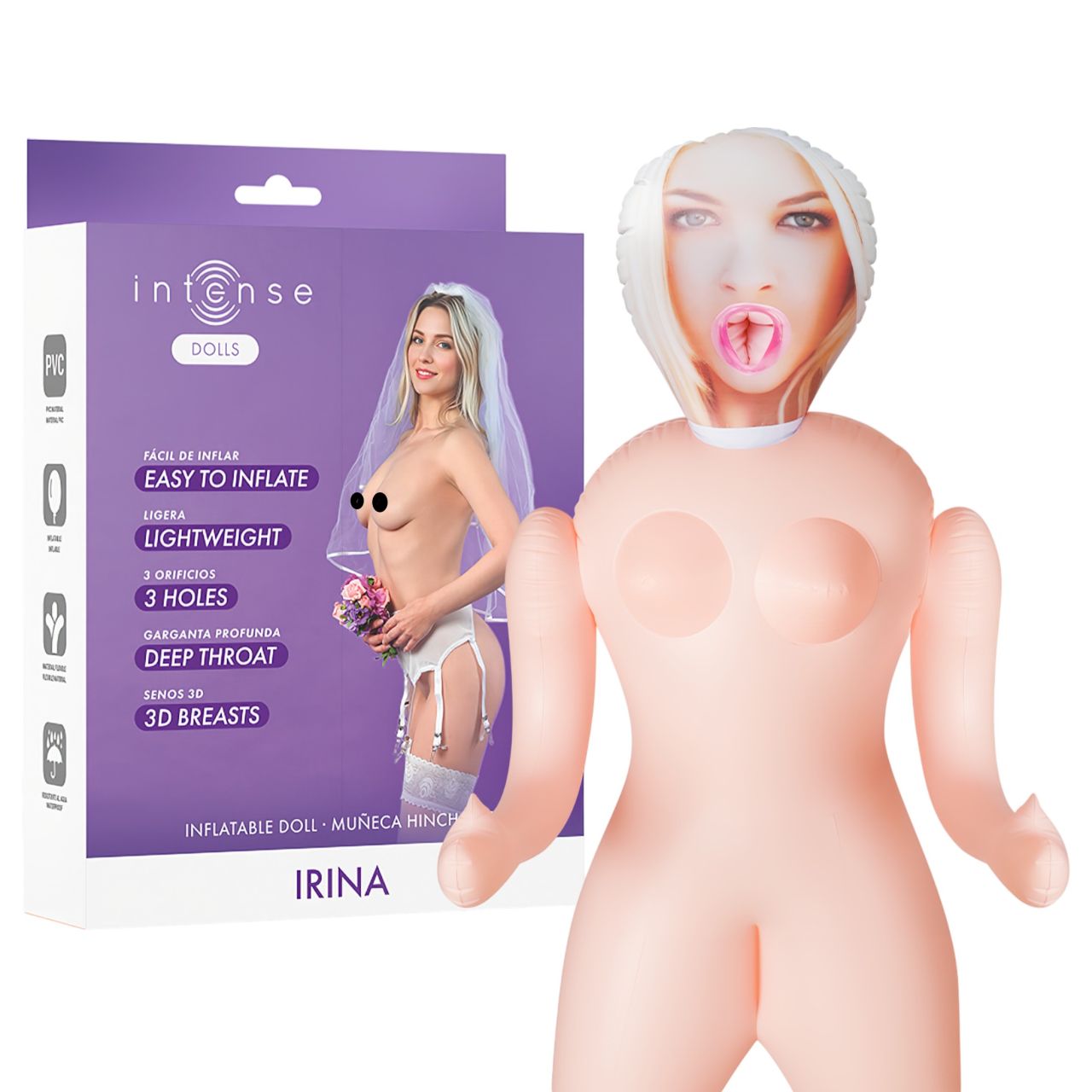 Intense Dolls Irina - felfújható guminő