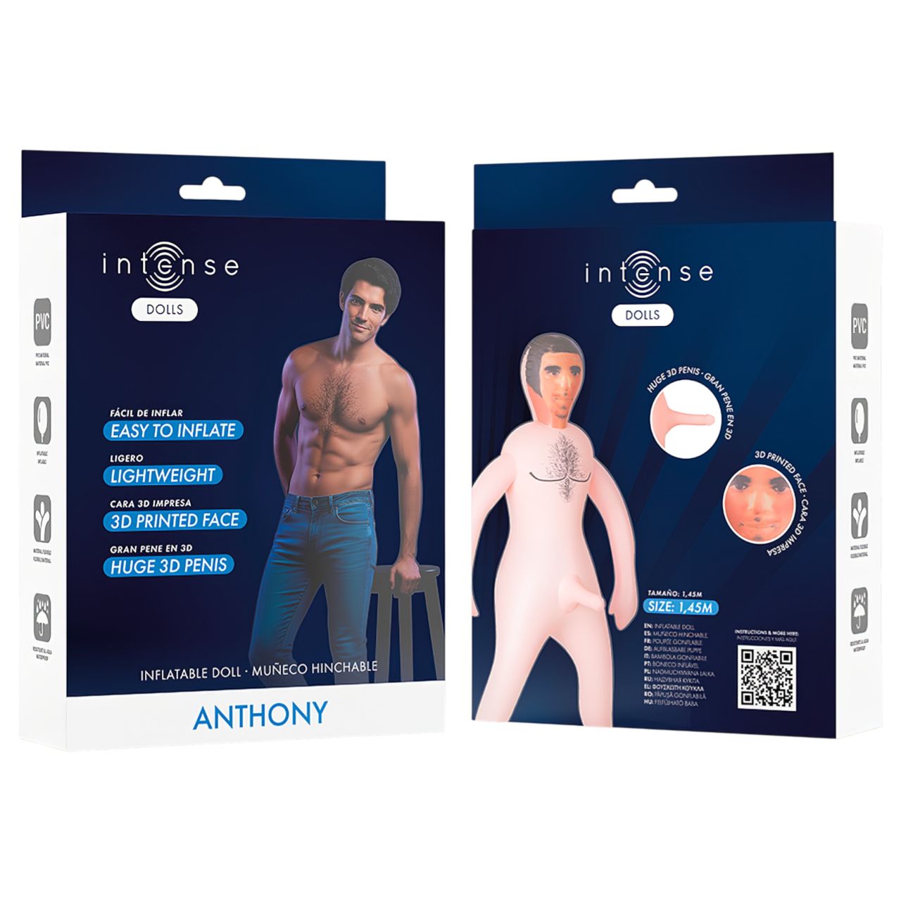 Intense Dolls Anthony - felfújható gumiférfi Intense Dolls Anthony - felfújható gumiférfi