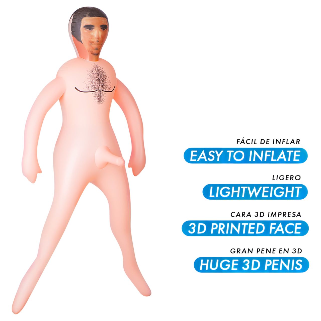 Intense Dolls Anthony - felfújható gumiférfi Intense Dolls Anthony - felfújható gumiférfi