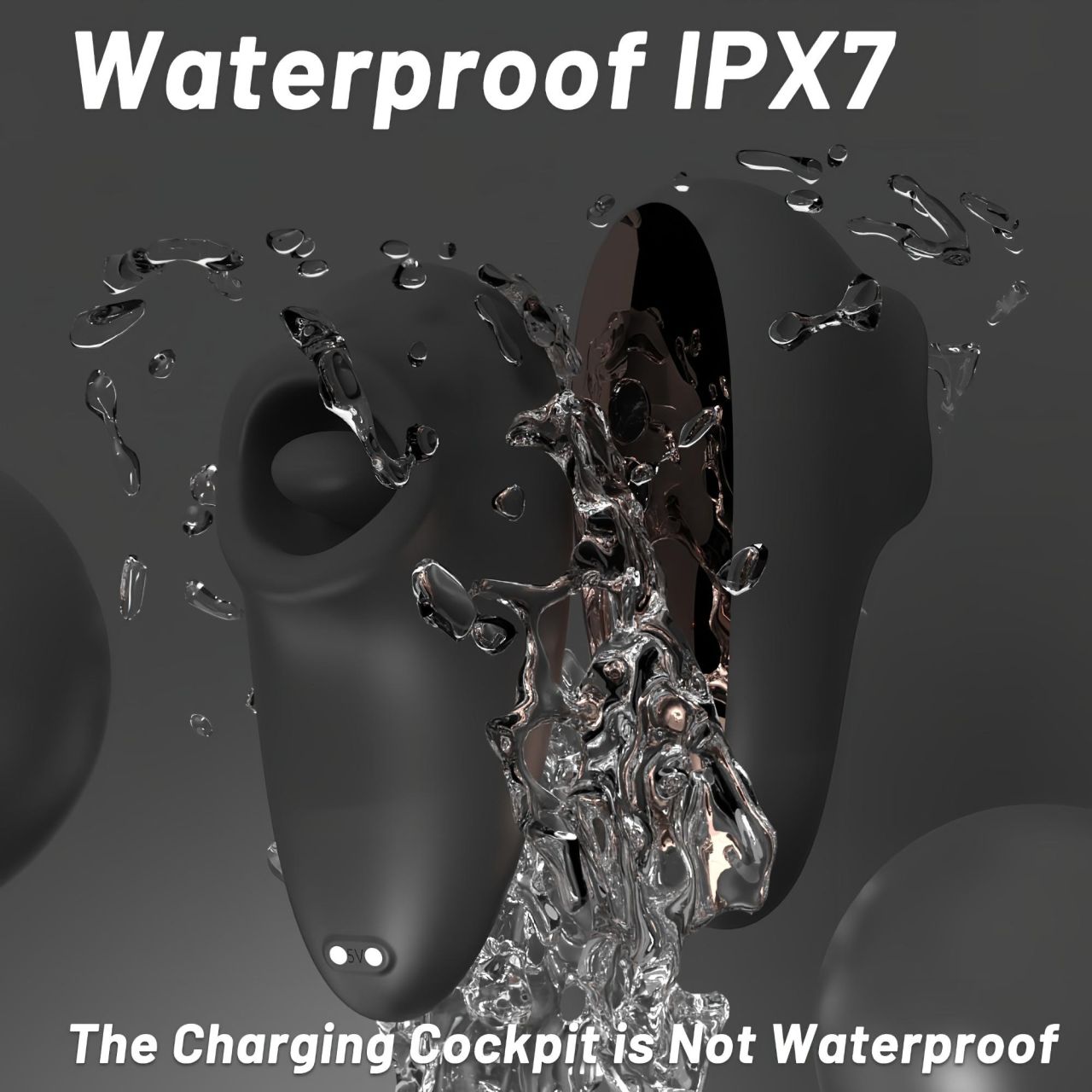 Sex HD Mirror - melegítő funkciós nyaló vibrátor (fekete) Sex HD Mirror - melegítő funkciós nyaló vibrátor (fekete)