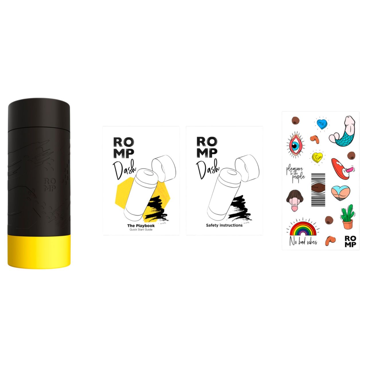 ROMP Dash - maszturbátor (fekete) ROMP Dash - maszturbátor (fekete)