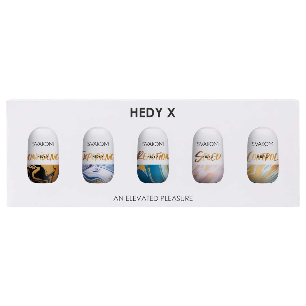 Svakom Hedy X Mixed - maszturbációs tojás szett (5 db) Svakom Hedy X Mixed - maszturbációs tojás szett (5 db)