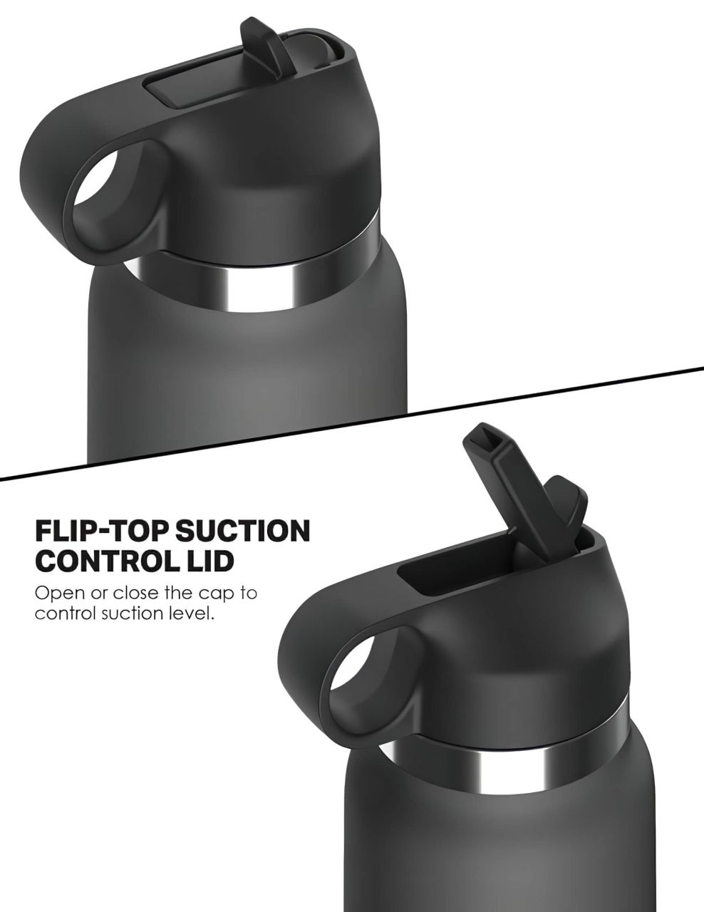 Fuck Flask Secret Delight - művagina kulacsban (fekete-natúr)