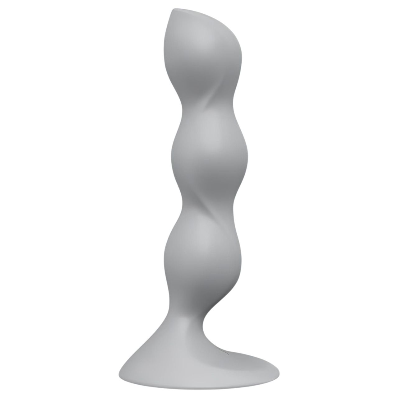 Satisfyer Triple Ball-R - gyöngyös dildó (szürke)