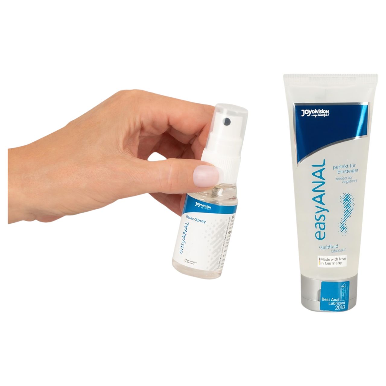 easyANAL- ápoló és síkosító szett (2db) easyANAL- ápoló és síkosító szett (2db)