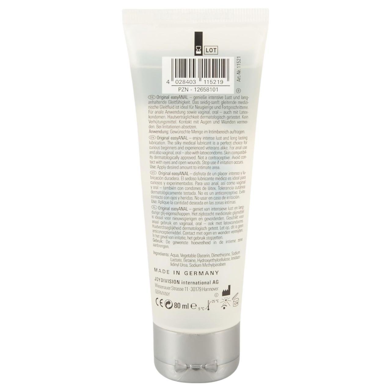 easyANAL- ápoló és síkosító szett (2db) easyANAL- ápoló és síkosító szett (2db)