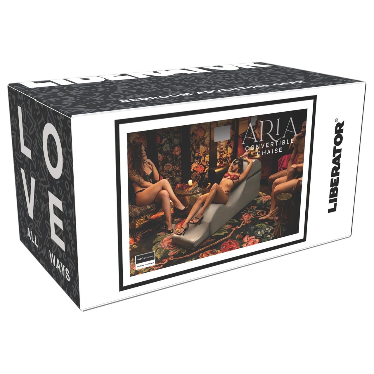 Liberator Aria Flip Chase - tantra fotel (szürke) Liberator Aria Flip Chase - tantra fotel (szürke)