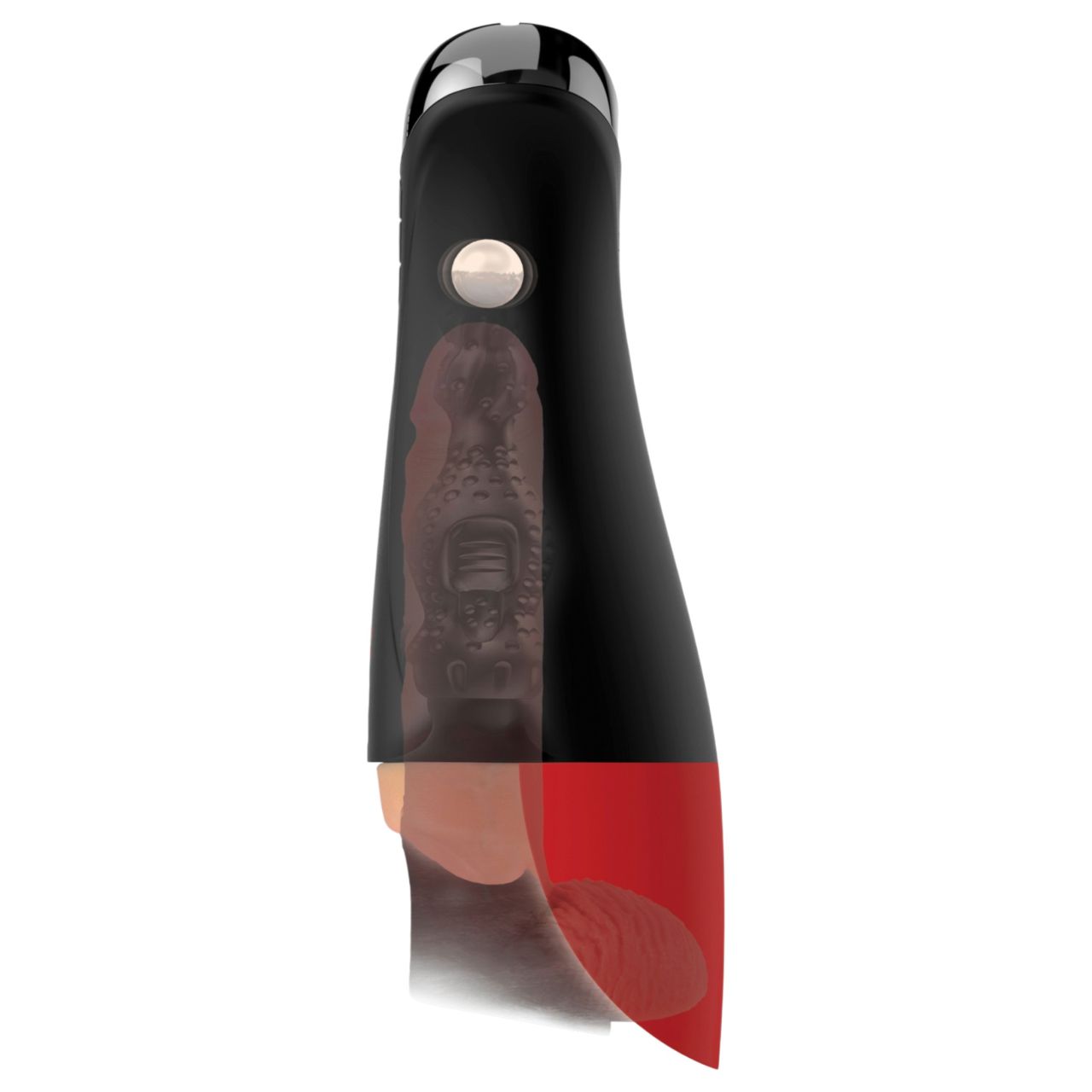 PDX Elite Fuck-O-Mat Pro XL - stimulált szívó rezgő maszturbátor (fekete) PDX Elite Fuck-O-Mat Pro XL - stimulált szívó rezgő maszturbátor (fekete)