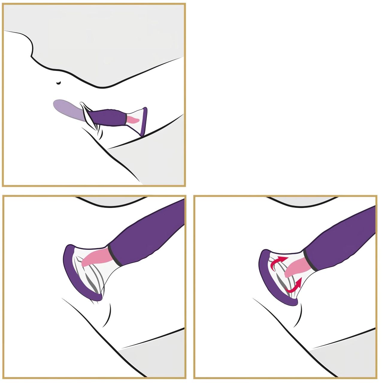 Fantasy - akkus, 3in1 nyalógép (lila) Fantasy - akkus, 3in1 nyalógép (lila)