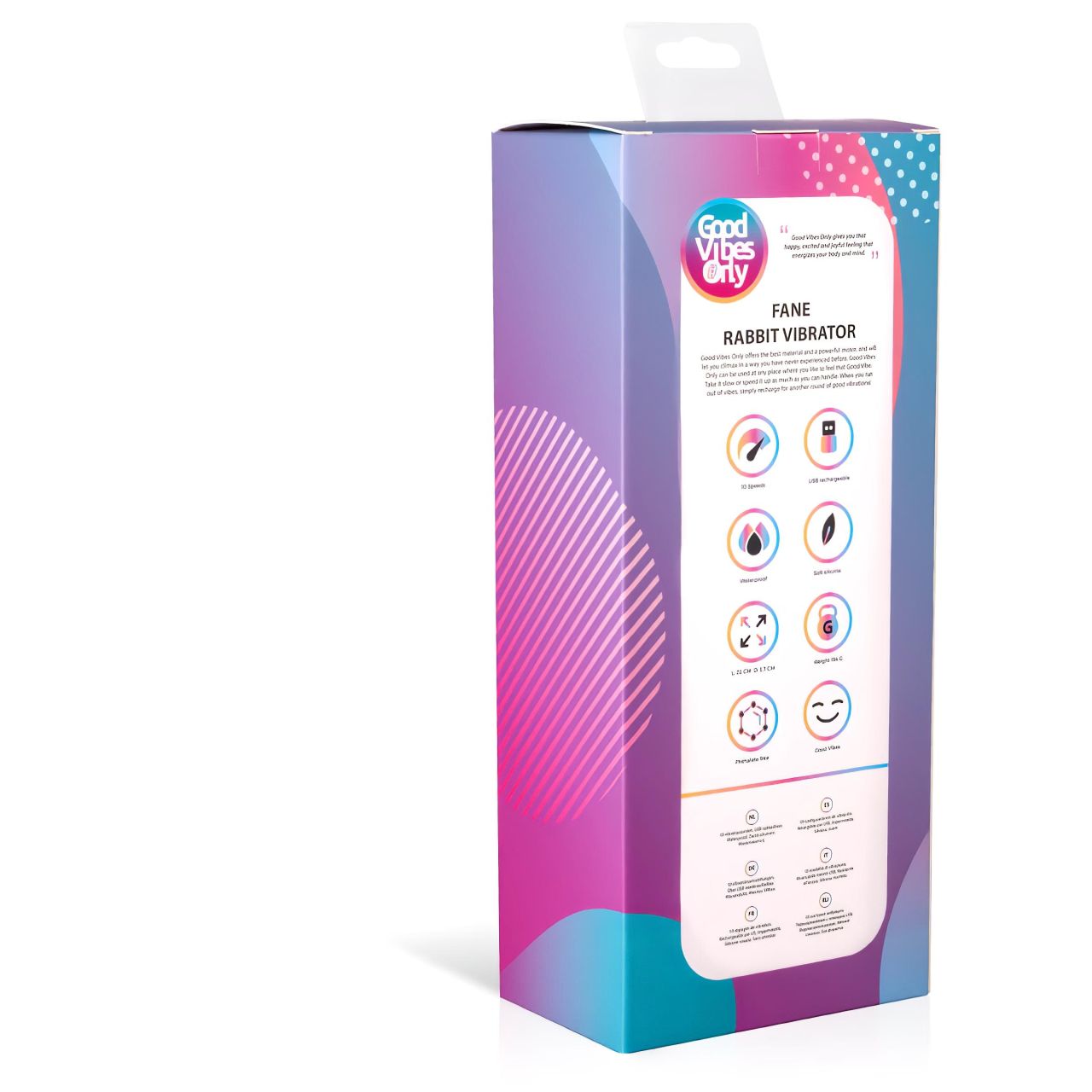 Good Vibes Only Fane Rabbit - csiklókaros vibrátor (lila) Good Vibes Only Fane Rabbit - csiklókaros vibrátor (lila)