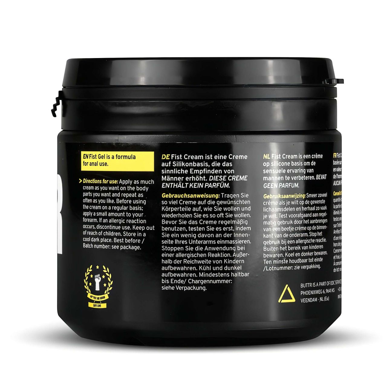 BUTTR Fisting Cream - öklöző síkosító krém (500ml) BUTTR Fisting Cream - öklöző síkosító krém (500ml)