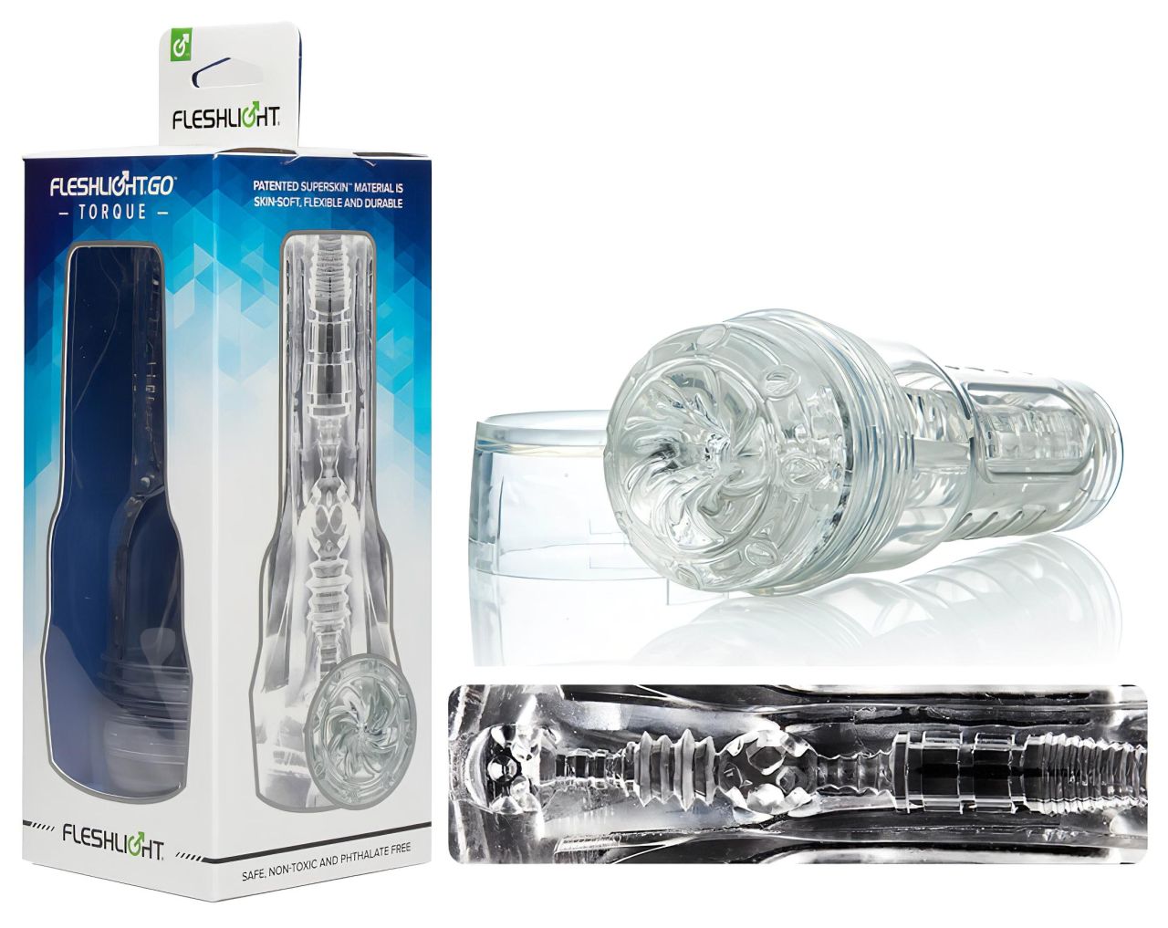 Fleshlight GO Torque - kompakt vagina Fleshlight GO Torque - kompakt vagina