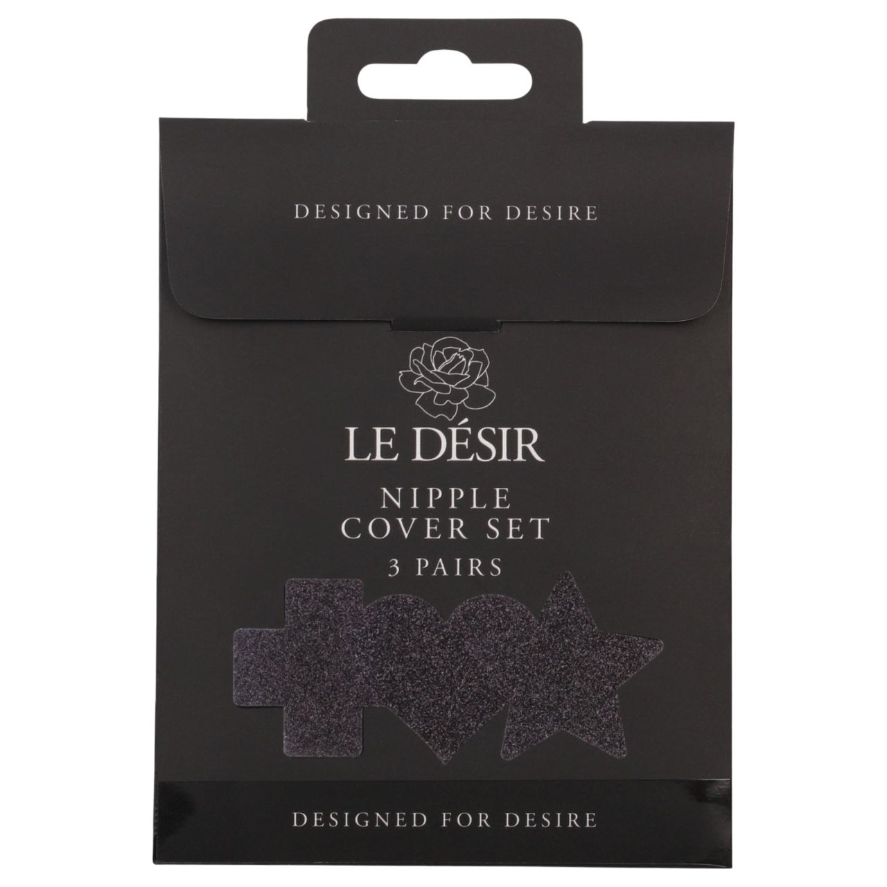 Le Désir - bimbómatrica szett - 3 pár (fekete) Le Désir - bimbómatrica szett - 3 pár (fekete)