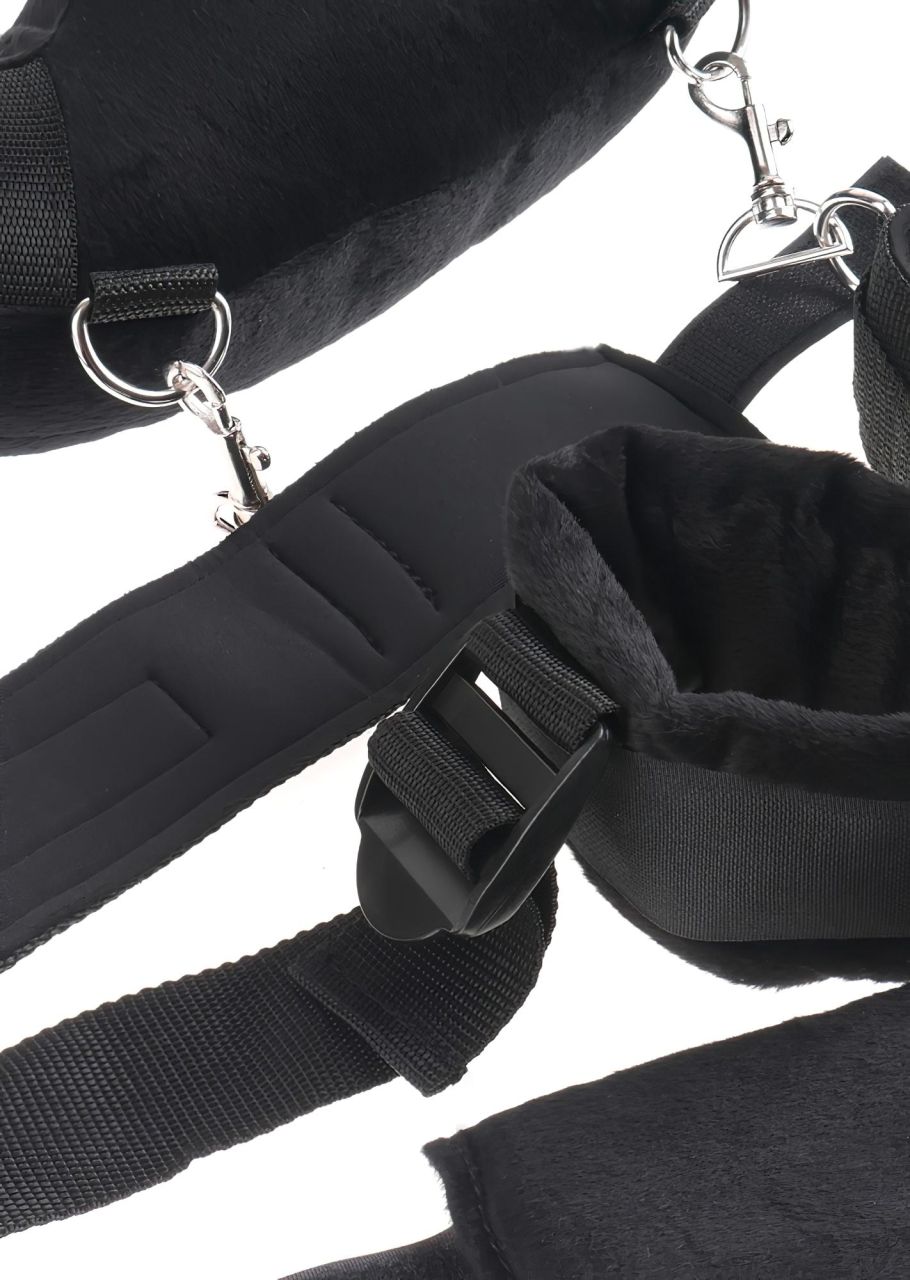 Fetish Position Master - BDSM kötözőszett (fekete)