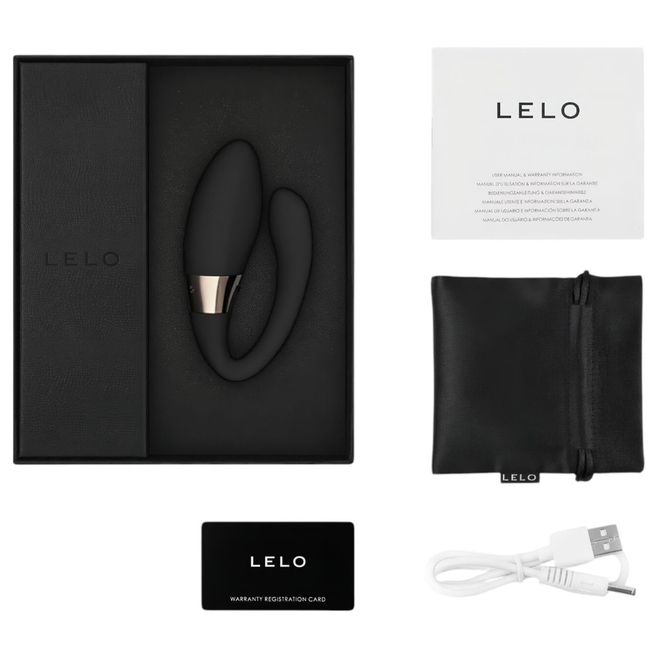 LELO Tiani Harmony – App-vezérelt párvibrátor (fekete) LELO Tiani Harmony – App-vezérelt párvibrátor (fekete)