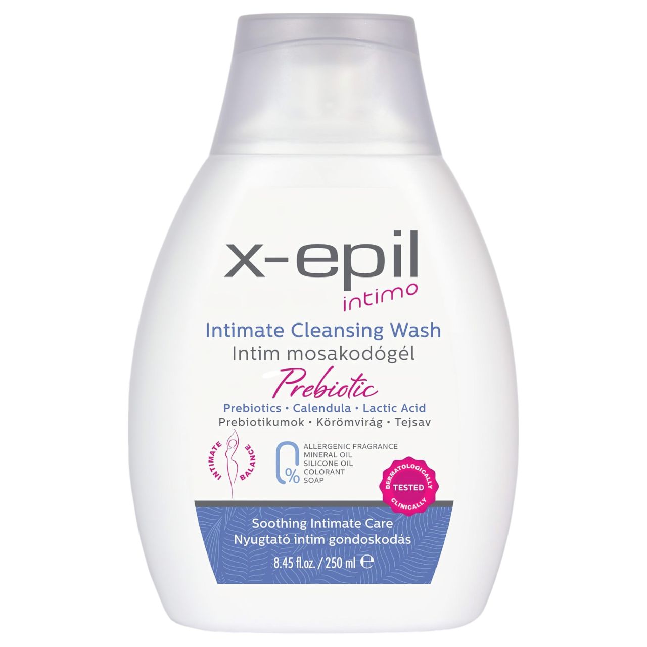 X-Epil Intimo Prebiotic - intim mosakodógél (250 ml) X-Epil Intimo Prebiotic - intim mosakodógél (250 ml)