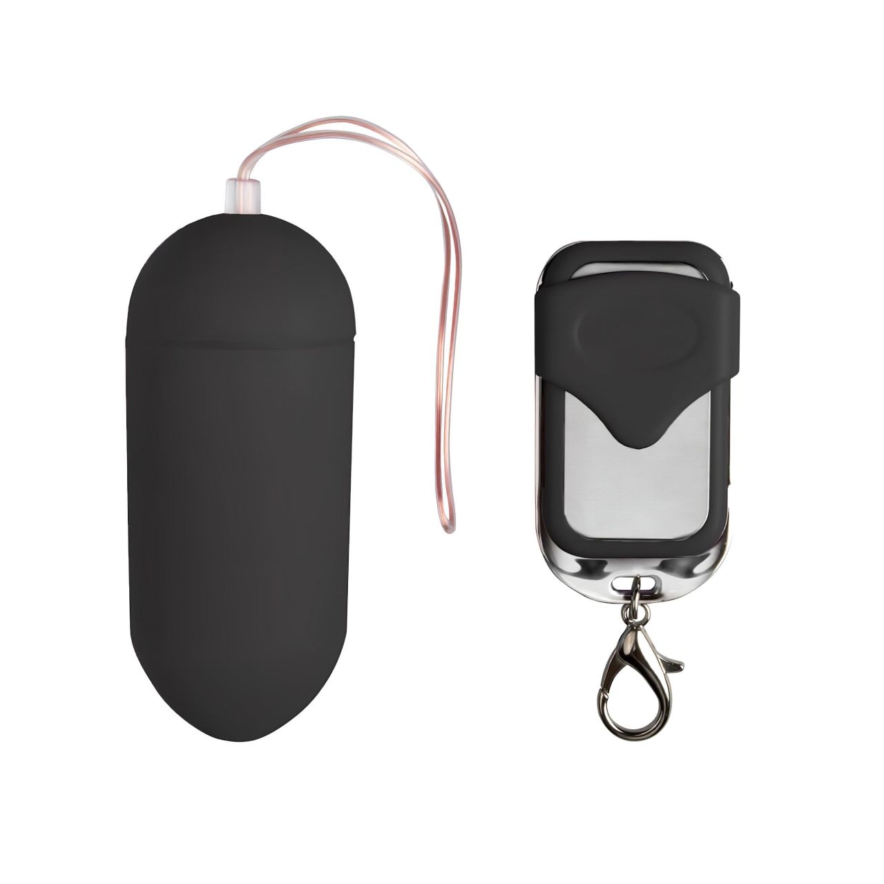 EasyToys - távirányítós vibrációs tojás (fekete) EasyToys - távirányítós vibrációs tojás (fekete)