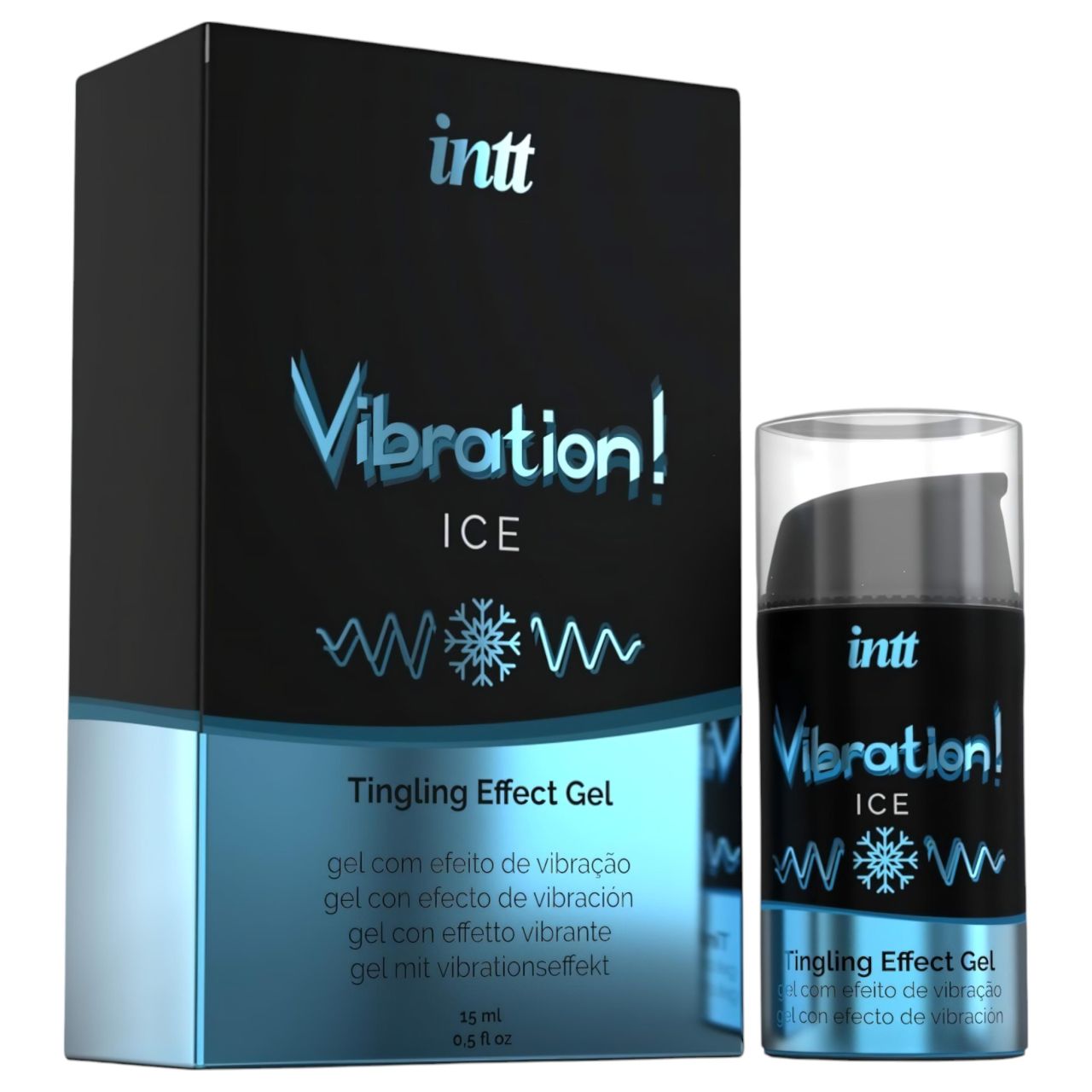 Intt Vibration! - folyékony vibrátor - jég (15ml) Intt Vibration! - folyékony vibrátor - jég (15ml)