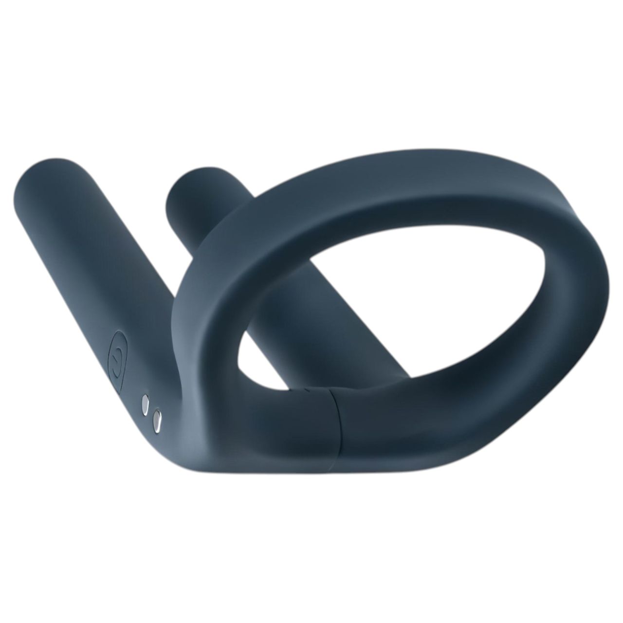 Boners - akkus péniszgyűrű és here vibrátor (kék)