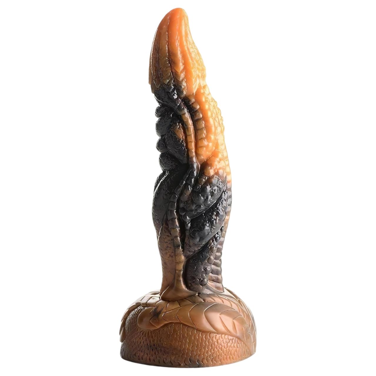 Creature Cocks Ravager - textúrált szilikon dildó - 20cm (narancs)
