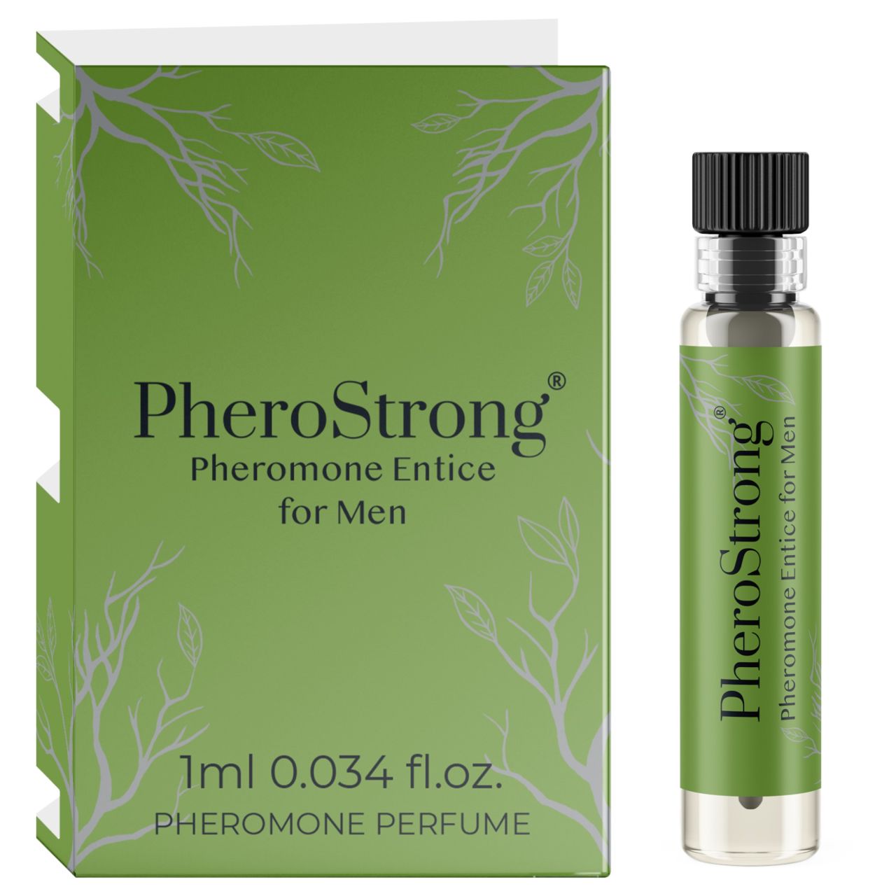 PheroStrong Entice - feromonos parfüm férfiaknak (1ml) PheroStrong Entice - feromonos parfüm férfiaknak (1ml)