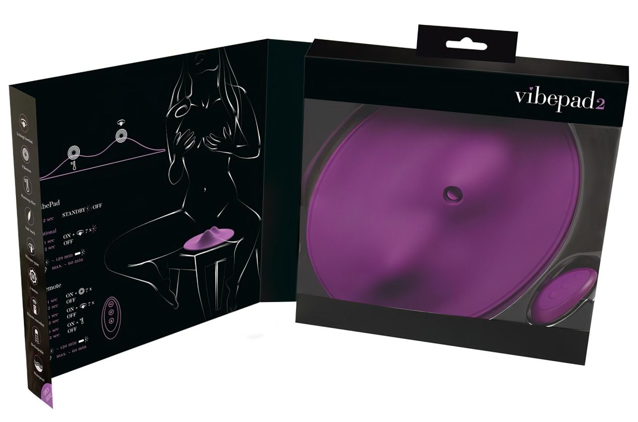 VibePad 2 - nyaló párna vibrátor (lila) VibePad 2 - nyaló párna vibrátor (lila)