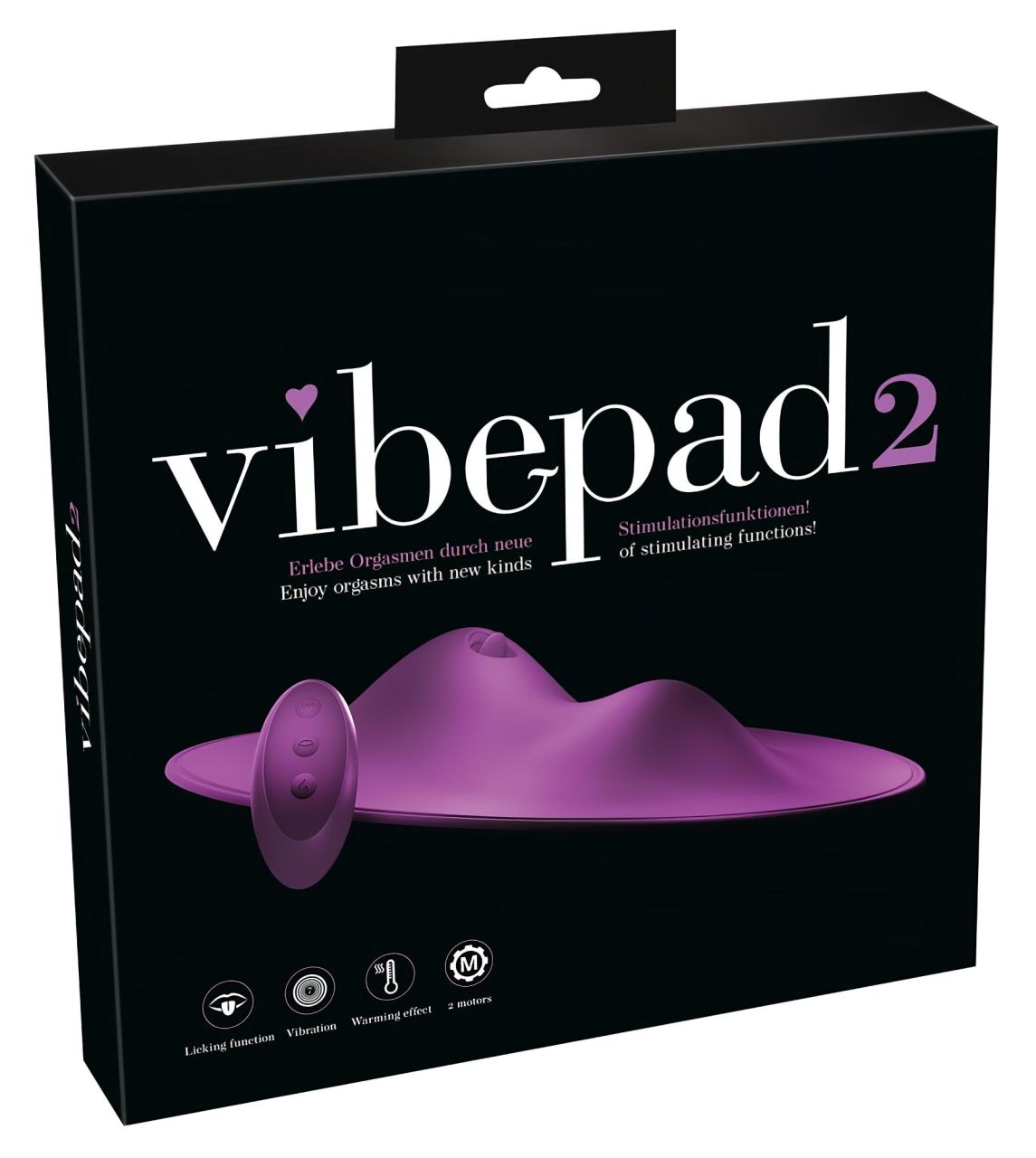 VibePad 2 - nyaló párna vibrátor (lila) VibePad 2 - nyaló párna vibrátor (lila)